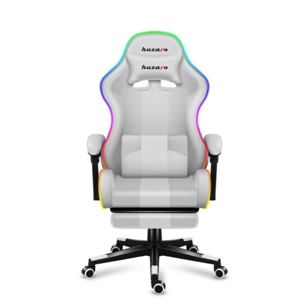 Gaming-Stuhl Huzaro FORCE 4.7 RGB Weiß – Bild 5