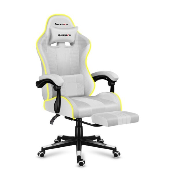 Gaming-Stuhl Huzaro FORCE 4.7 RGB Weiß – Bild 8