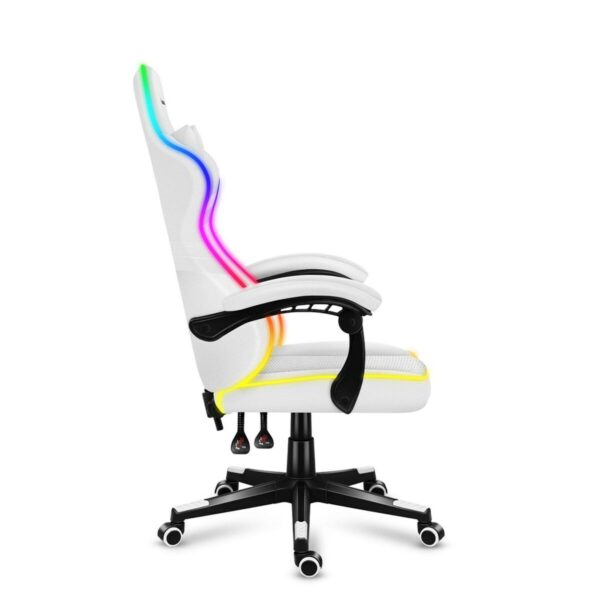Gaming-Stuhl Huzaro Force 4.4 RGB Weiß – Bild 5