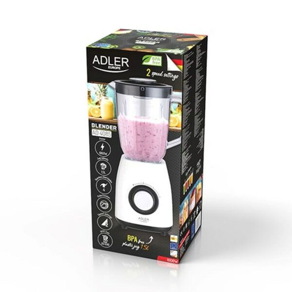 Standmixer Adler AD 4085 Weiß Schwarz 1000 W 1,5 L – Bild 7