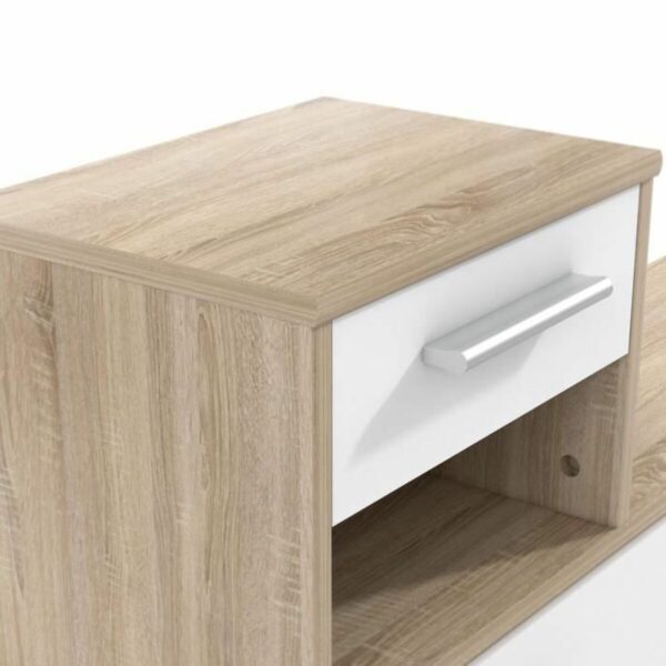 Möbel-Set-Set Pili Weiß 97,5 x 180 x 25 cm – Bild 4