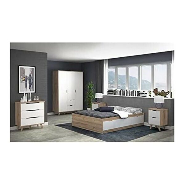 Schubladenschrank Vankka Holz Eg (80 x 42 x 86,3 cm) – Bild 5
