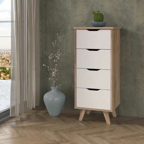 Schubladenschrank Vankka Eg 45 x 42 x 108 cm 45 x 108,7 x 42 cm – Bild 5