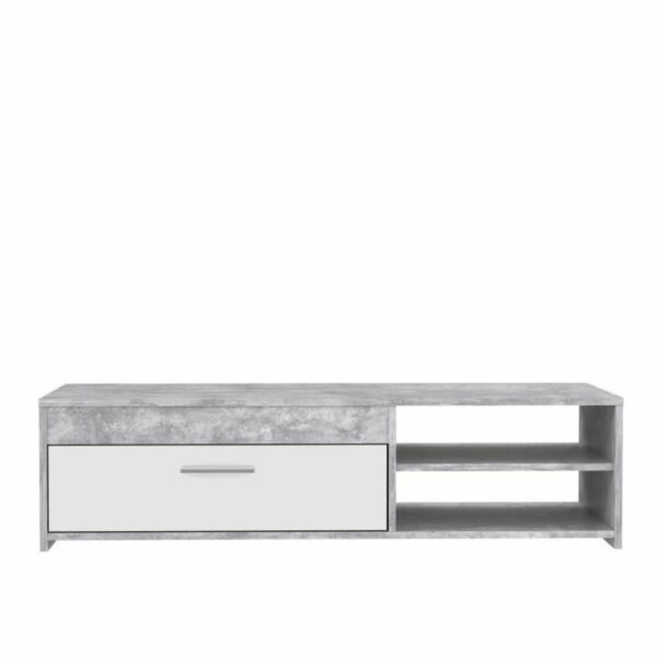 TV-Möbel Hellgrau (120 x 42,1 x 31,8 cm) – Bild 5