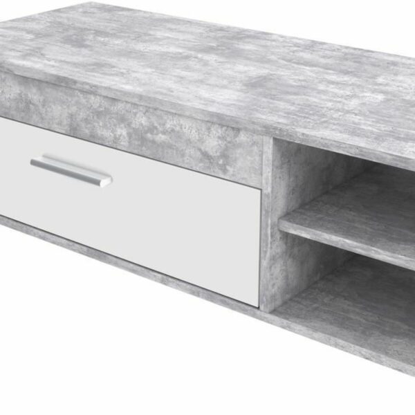 TV-Möbel Hellgrau (120 x 42,1 x 31,8 cm) – Bild 3