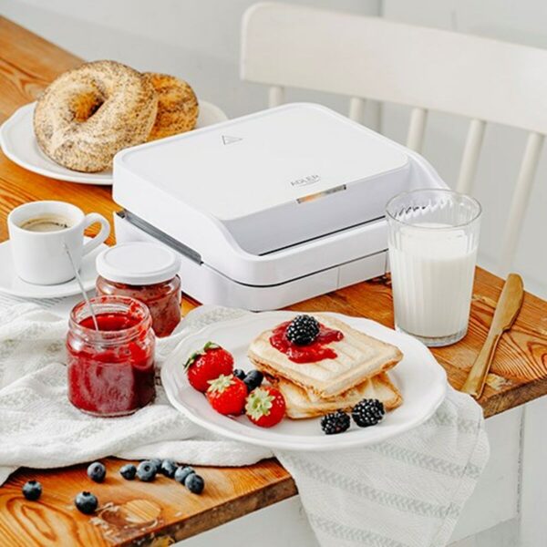 Sandwichmaker Adler AD 3070w Weiß – Bild 7