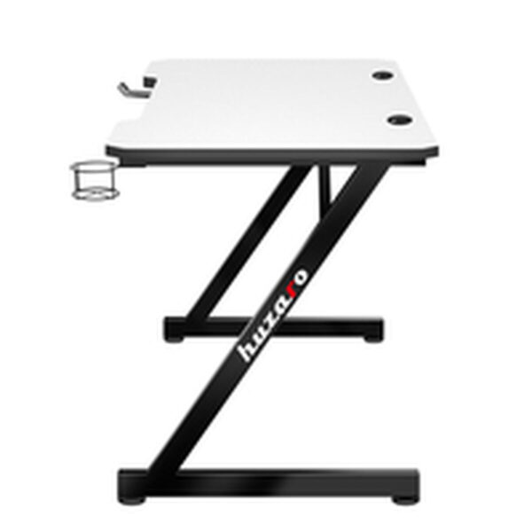 Schreibtisch Huzaro Hero 2.5 Weiß Schwarz Aluminium 120 x 60 cm – Bild 2