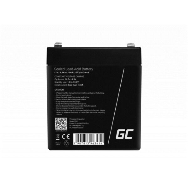 Batterie für Unterbrechungsfreies Stromversorgungssystem USV Green Cell AGM44 45 Ah 12 V – Bild 4