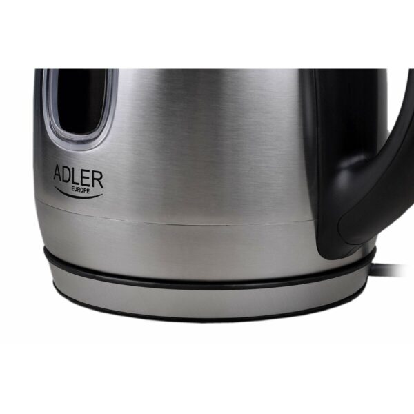 Wasserkocher Adler AD 1223 Schwarz Edelstahl 2000 W 1,7 L – Bild 4