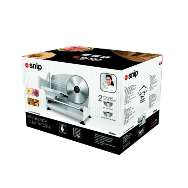 Aufschnittmaschine Eldom KR400 Silberfarben 1000 W 150 W – Bild 3