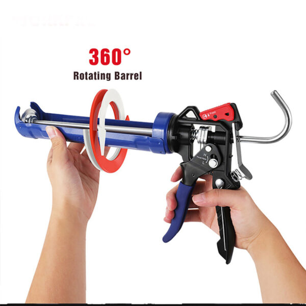 Silikonspritze Workpro Blau Schwarz 230 mm – Bild 3