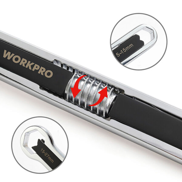Verstellbarer Schraubenschlüssel Workpro – Bild 6