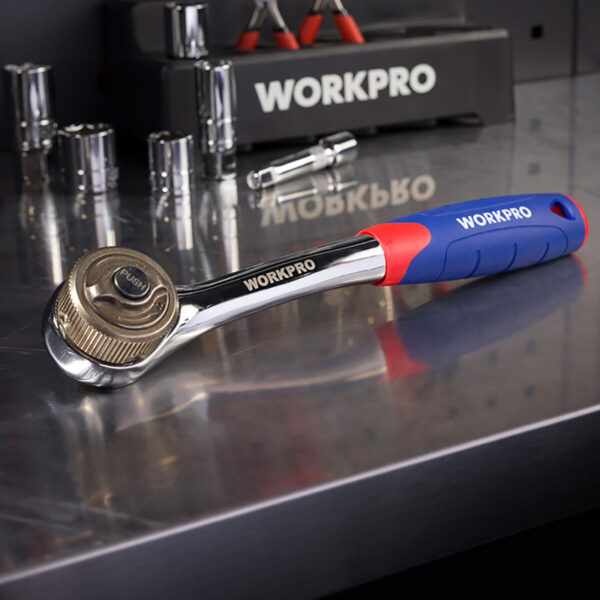 Ratschenschlüssel Workpro Double Drive 3/8" – Bild 2