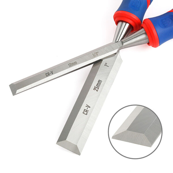 Meißelset Workpro Chrom-Vanadium-Stahl 3 Stücke – Bild 2