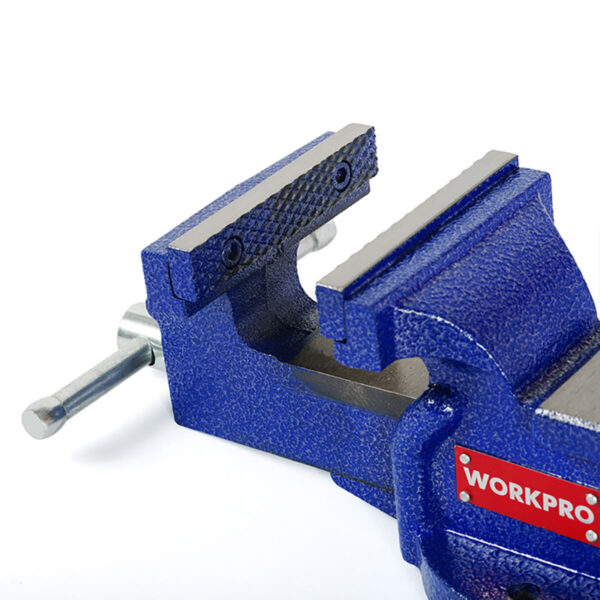 Schraubstock mit Saugfuß Workpro 100 mm – Bild 2
