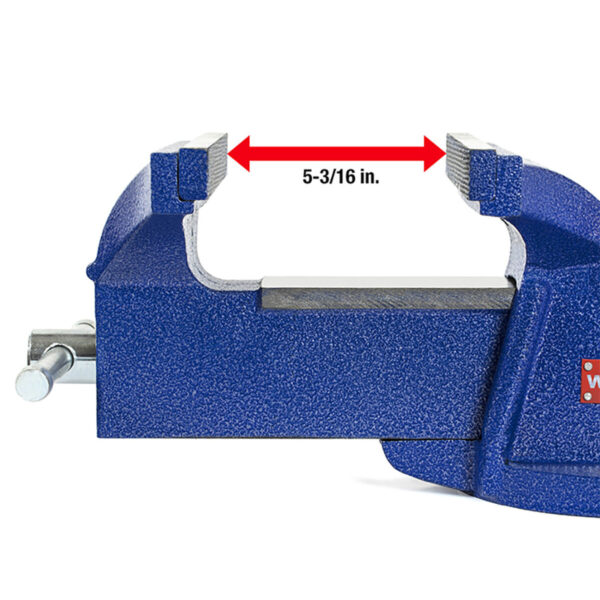 Schraubstock mit Saugfuß Workpro 150 mm – Bild 3