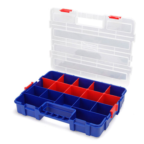 Box mit Fächern Workpro Polypropylen 38,2 x 30 x 6,2 cm 18 Fächer – Bild 2