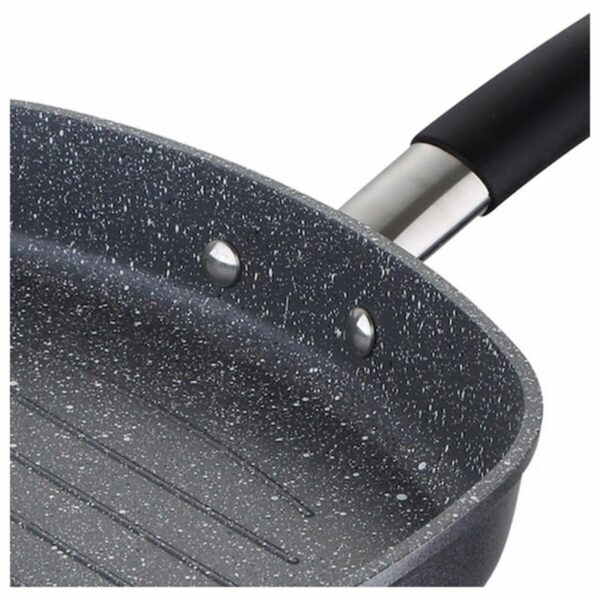 Grill Masterpro BGMP-3287-BK Aluminium Geschmiedetes Aluminium Ø 28 cm 28 x 28 x 4,5 cm (4 Stücke) – Bild 4
