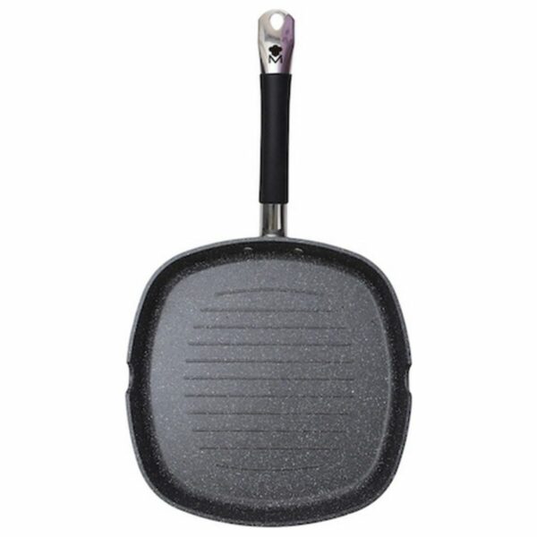 Grill Masterpro BGMP-3287-BK Aluminium Geschmiedetes Aluminium Ø 28 cm 28 x 28 x 4,5 cm (4 Stücke) – Bild 7