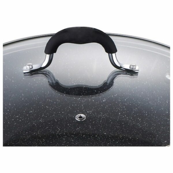 Wok Pfanne Masterpro Grau Aluminium Geschmiedetes Aluminium (Ø 28 cm) – Bild 3
