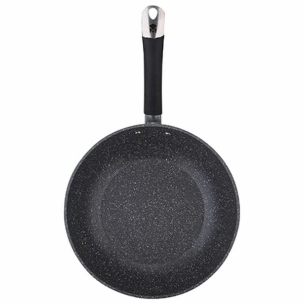 Wok Pfanne Masterpro Grau Aluminium Geschmiedetes Aluminium (Ø 28 cm) – Bild 5