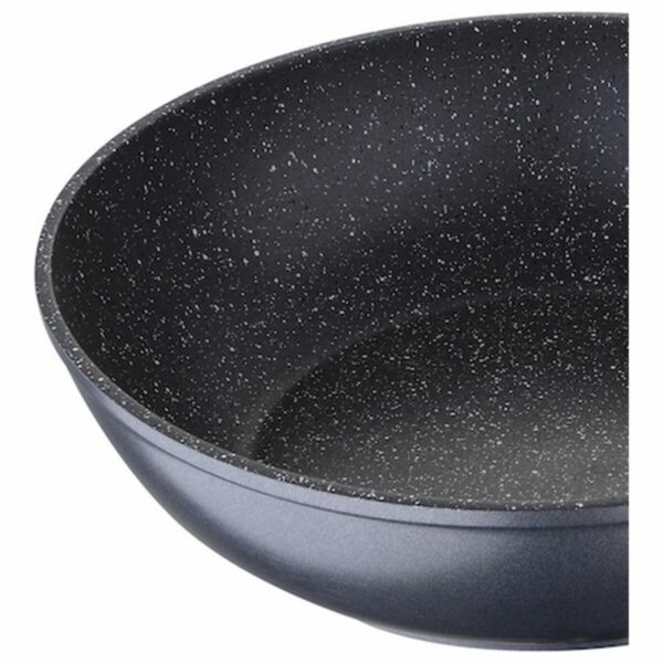 Wok Pfanne Masterpro Grau Aluminium Geschmiedetes Aluminium (Ø 28 cm) – Bild 6