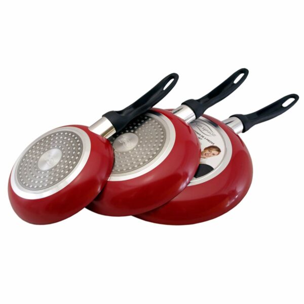 Pfannen-Set San Ignacio Rot Aluminium – Bild 6