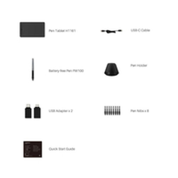Graphik- und Stifttabletts Huion H1161 – Bild 4