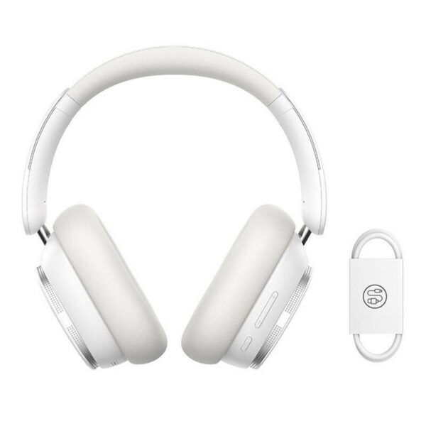 Bluetooth-Kopfbügelkopfhörer Baseus Bowie H1 Pro Weiß – Bild 3