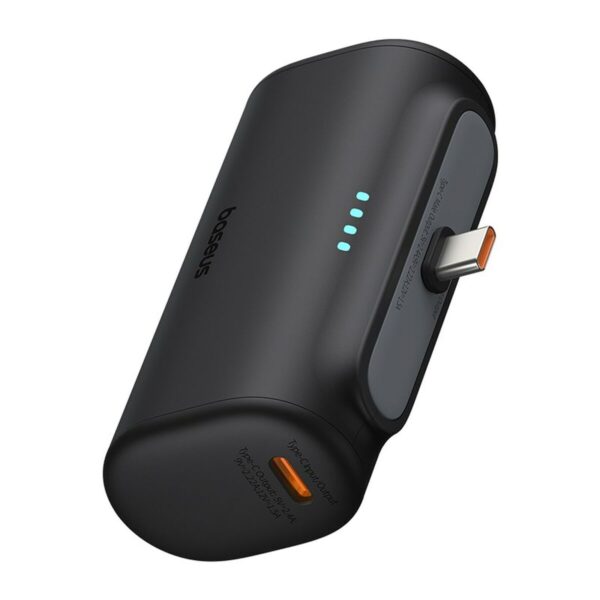 Powerbank Baseus P10068306113-00 Schwarz 5000 mAh – Bild 4