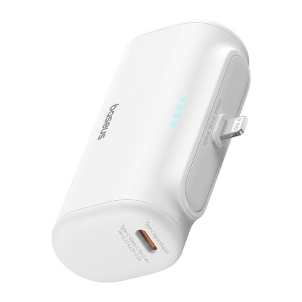 Powerbank Baseus P10068307213-00 Weiß 5000 mAh – Bild 4
