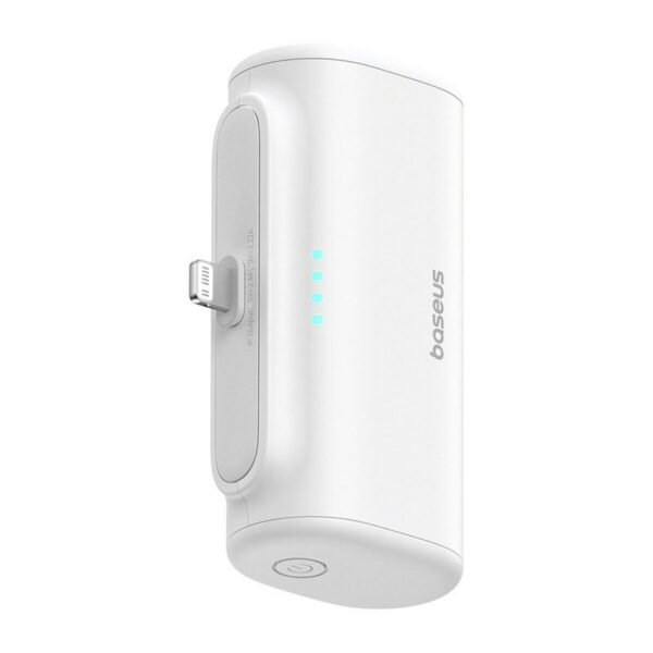 Powerbank Baseus P10068307213-00 Weiß 5000 mAh – Bild 5