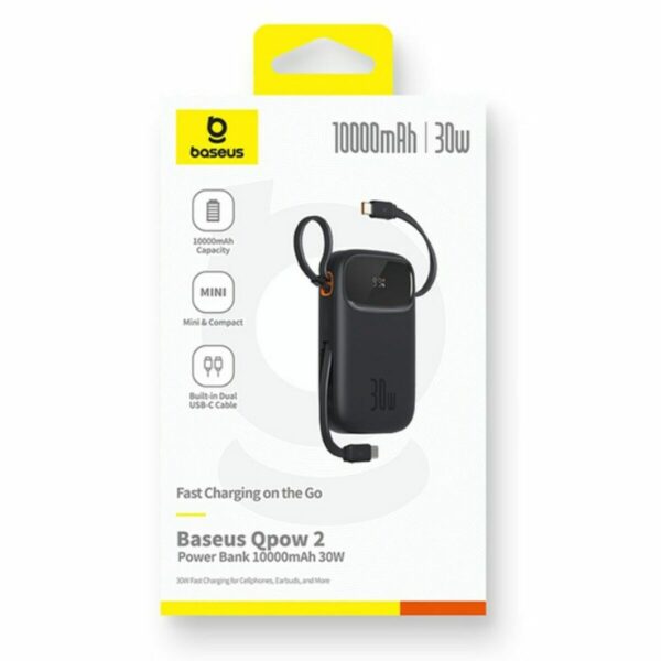 Powerbank Baseus P10055008113-00 Schwarz 10000 mAh – Bild 2