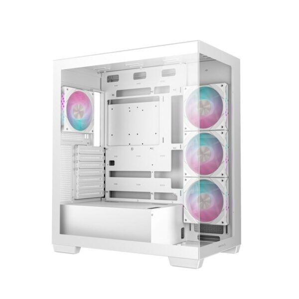 ATX Semi-Tower Gehäuse DEEPCOOL R-CG580-WHADA4-G-1 Weiß Bunt – Bild 4
