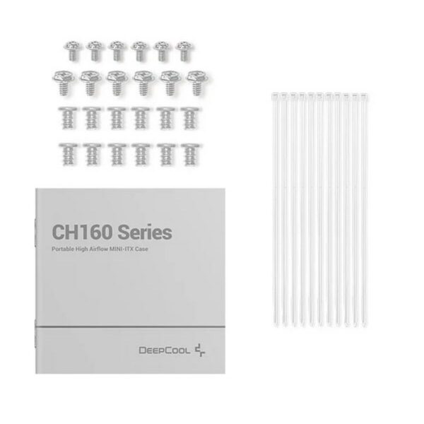 ATX Semi-Tower Gehäuse DEEPCOOL R-CH160-WHNMIO-G-1 Weiß – Bild 4