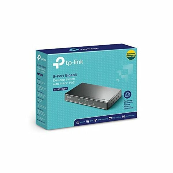 Schalter für das Büronetz TP-Link TL-SG1008P 8P Gigabit 4xPoE – Bild 5