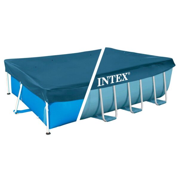 Poolabdeckung Intex 28037 4 x 2 m Blau Marineblau – Bild 3