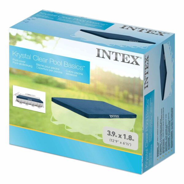 Poolabdeckung Intex 28037 4 x 2 m Blau Marineblau – Bild 8