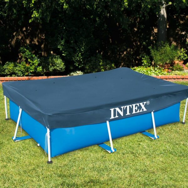 Poolabdeckung Intex 28039 Blau Grau Marineblau 4,5 m – Bild 4