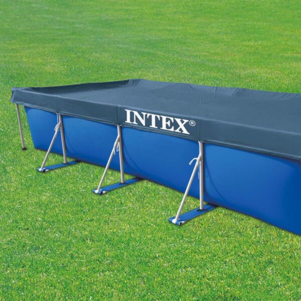 Poolabdeckung Intex 28039 Blau Grau Marineblau 4,5 m – Bild 6
