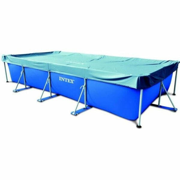 Poolabdeckung Intex 28039 Blau Grau Marineblau 4,5 m – Bild 2
