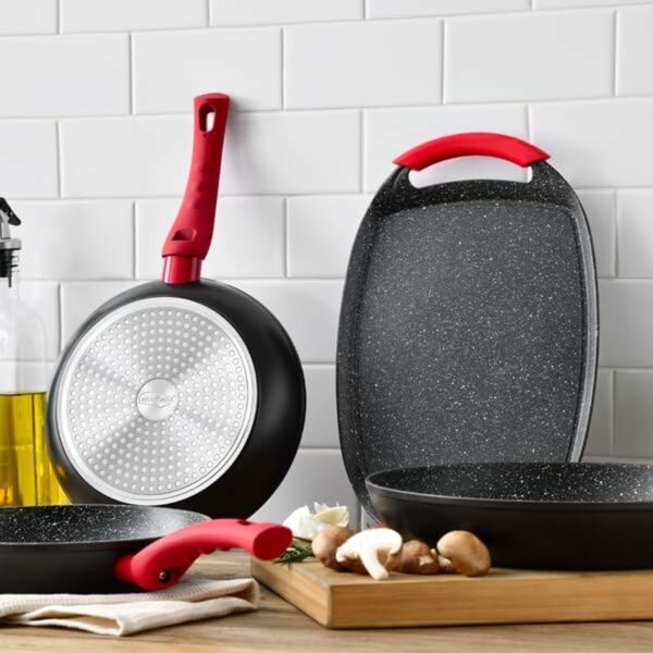 Wok Pfanne San Ignacio Toledo SG-6268 Ø 26 cm Schwarz Aluminium – Bild 3