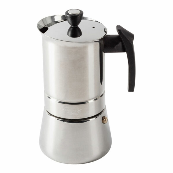 Italienische Kaffeemaschine San Ignacio Moods SG-3593 Edelstahl 4 Kopper – Bild 2