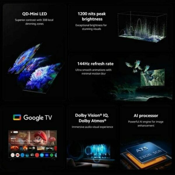 Smart TV Xiaomi MINILED 2025 LED 4K Ultra HD 75" – Bild 5