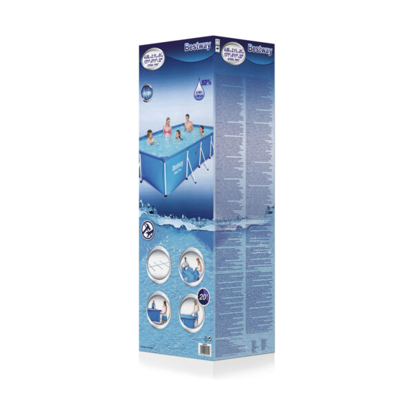 Schwimmbad Abnehmbar Bestway 56405cb (400 x 211 x 81 cm) – Bild 3