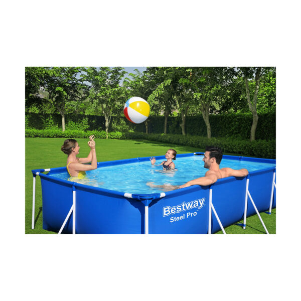 Schwimmbad Abnehmbar Bestway 56405cb (400 x 211 x 81 cm) – Bild 6