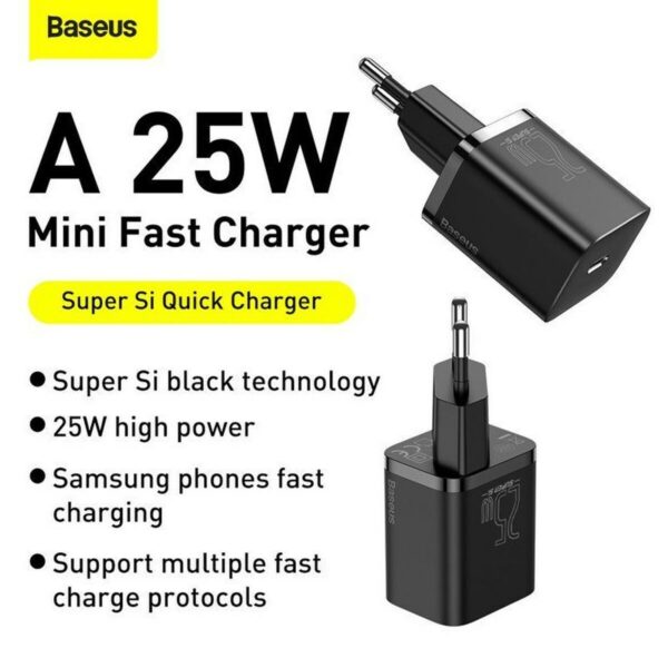Wandladegerät Baseus TZCCSUP-L01 Schwarz – Bild 5
