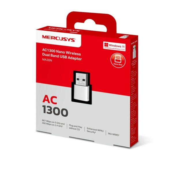 Netzadapter Mercusys MA30N – Bild 3
