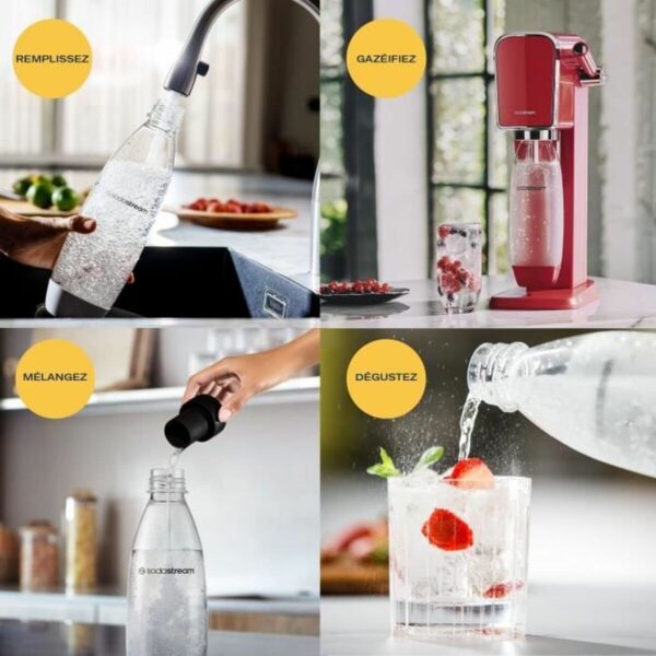 Soda-Wassersprudler sodastream ART Mandarine 1 L – Bild 6
