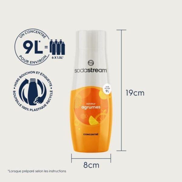 Soda sodastream 440 ml 6 Stücke – Bild 6